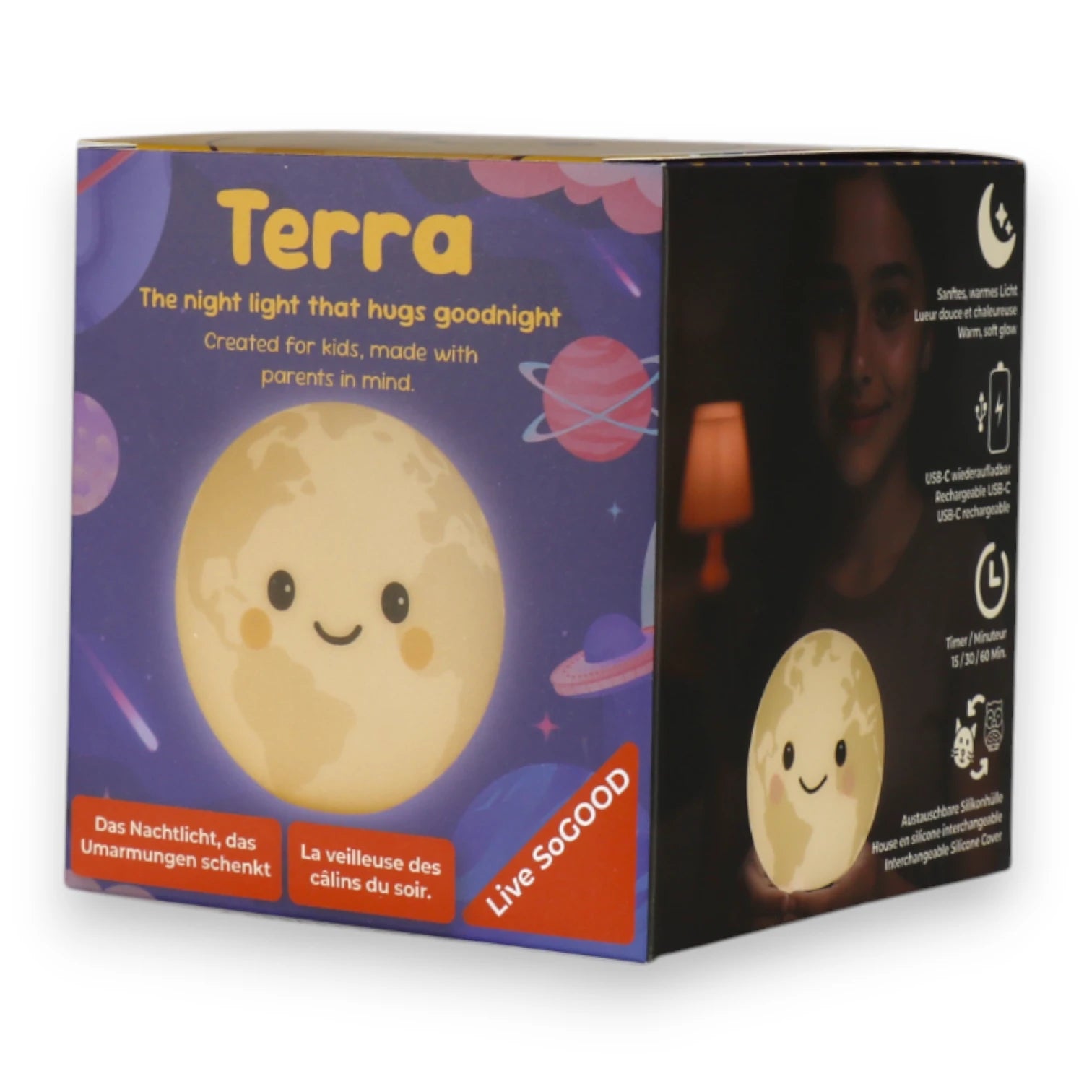 Terra Silicone Night Light