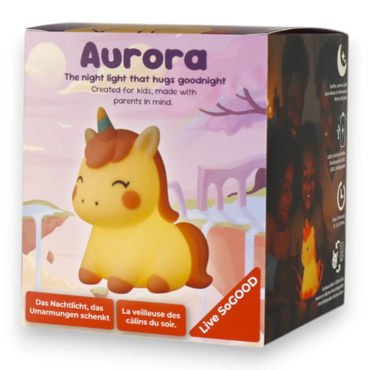 Aurora Silicone Night Light