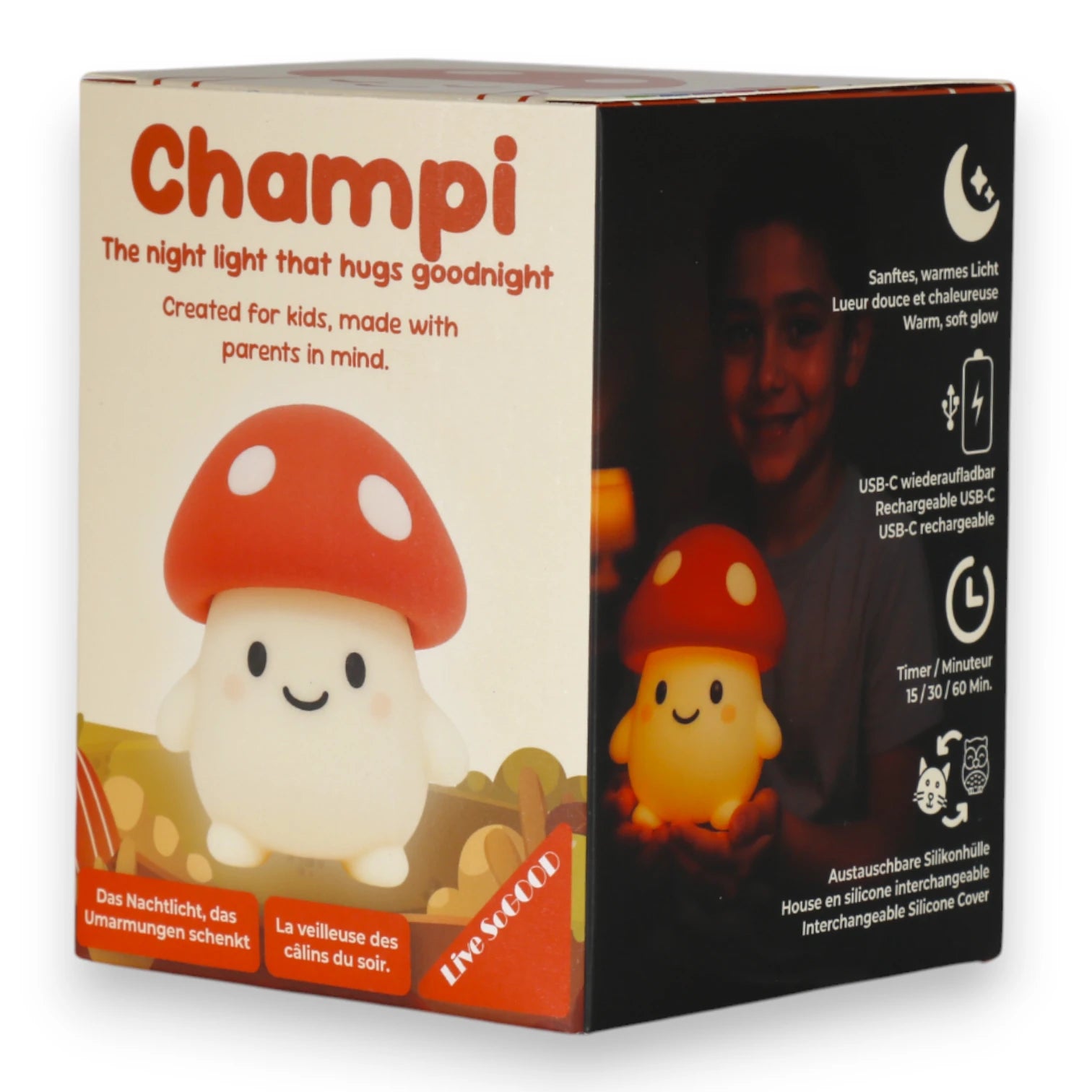 Champi Silicone Night Light