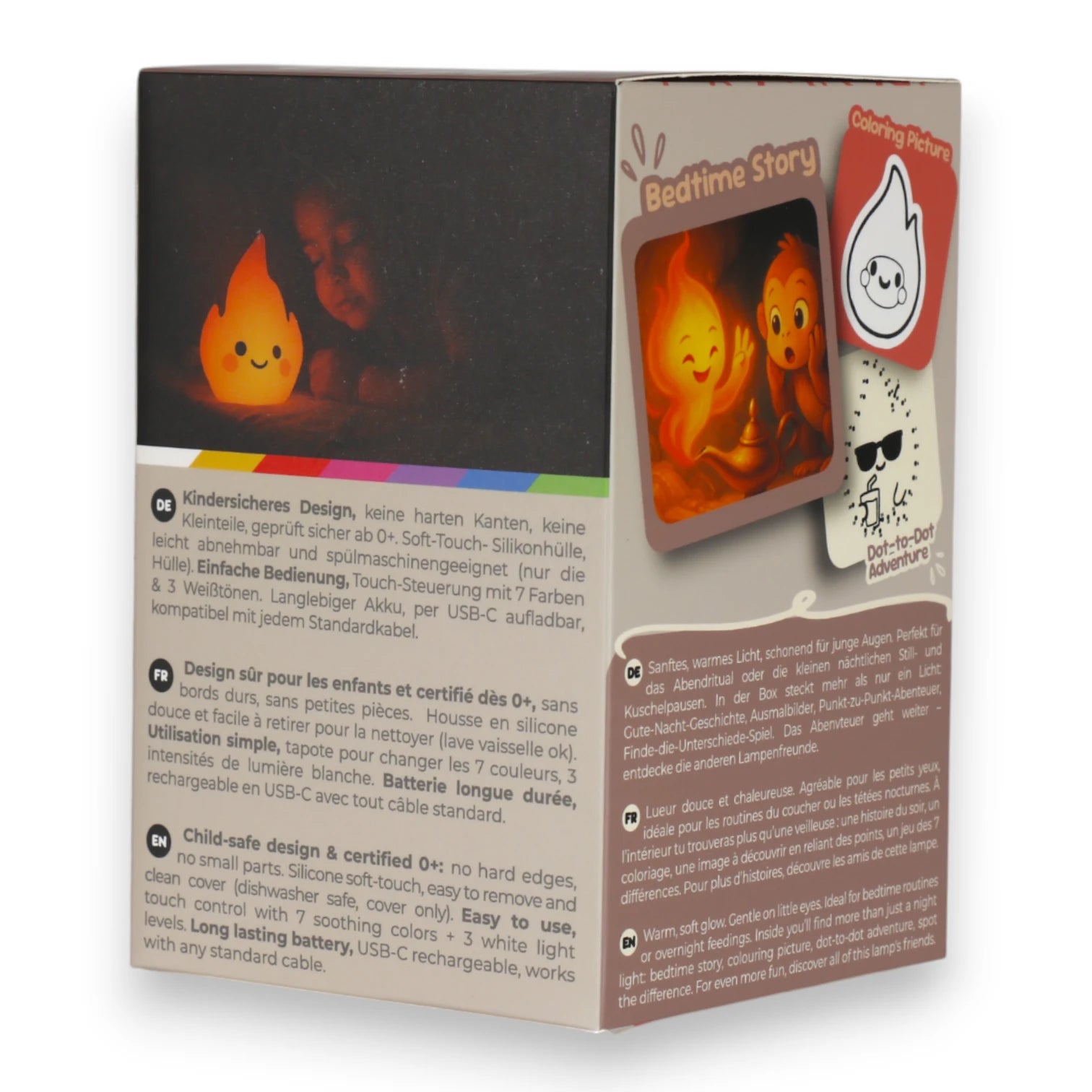 Flame Silicone Night Light