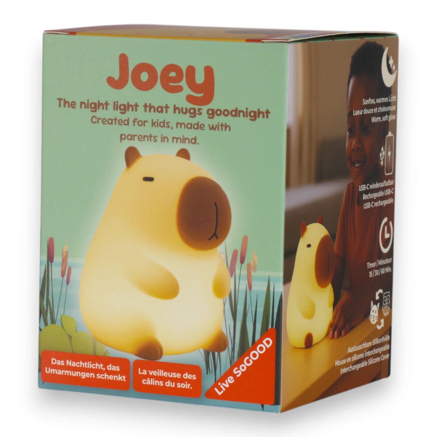 Joey Silicone Night Light