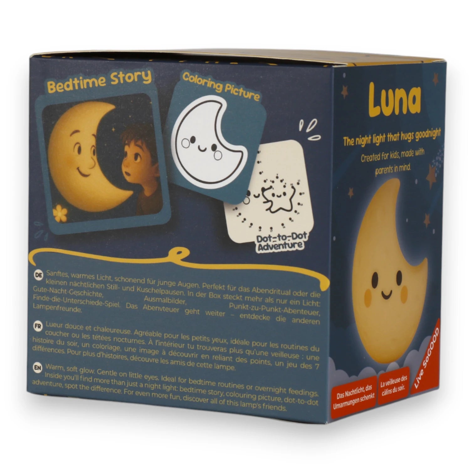 Luna Silicone Night Light
