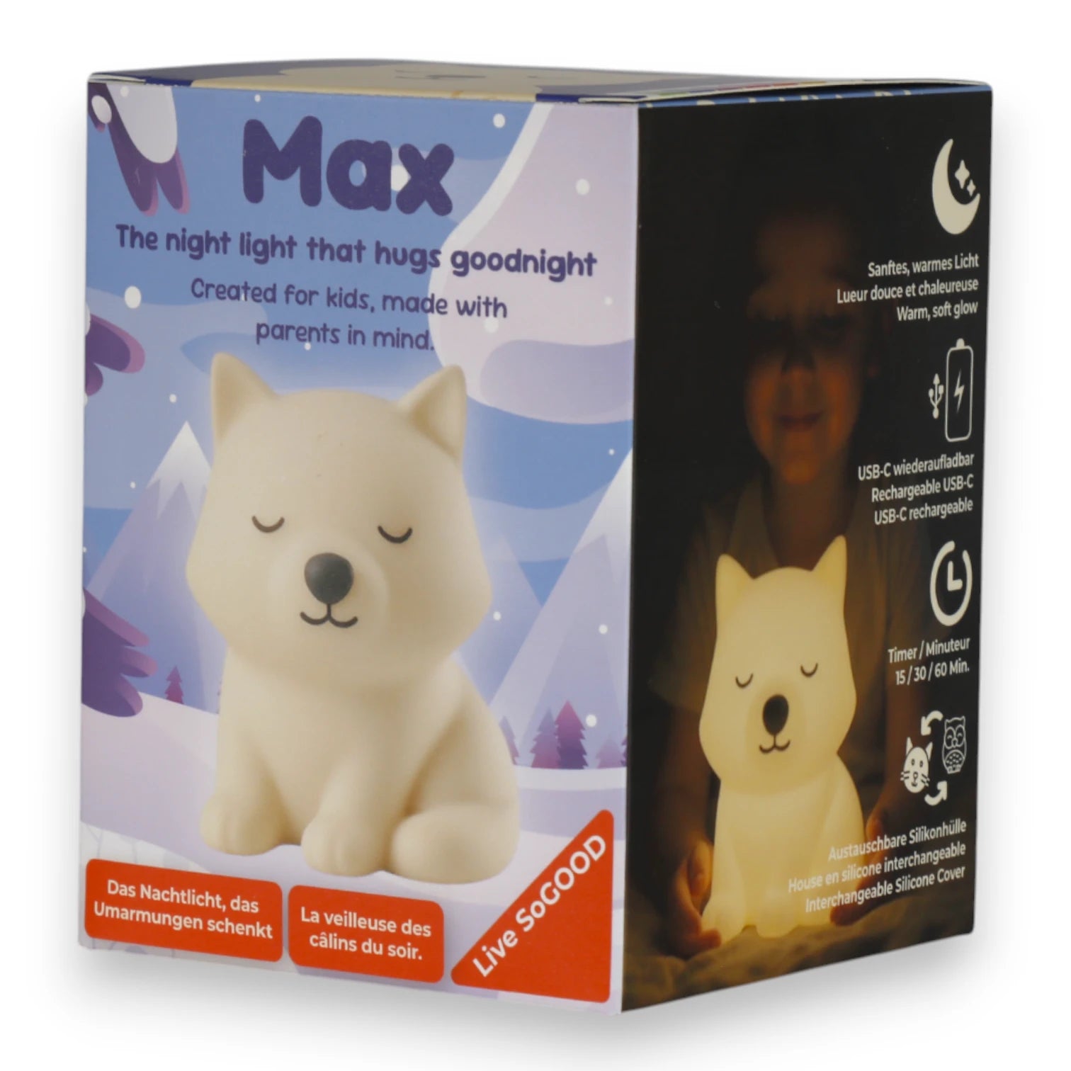 Max Silicone Night Light