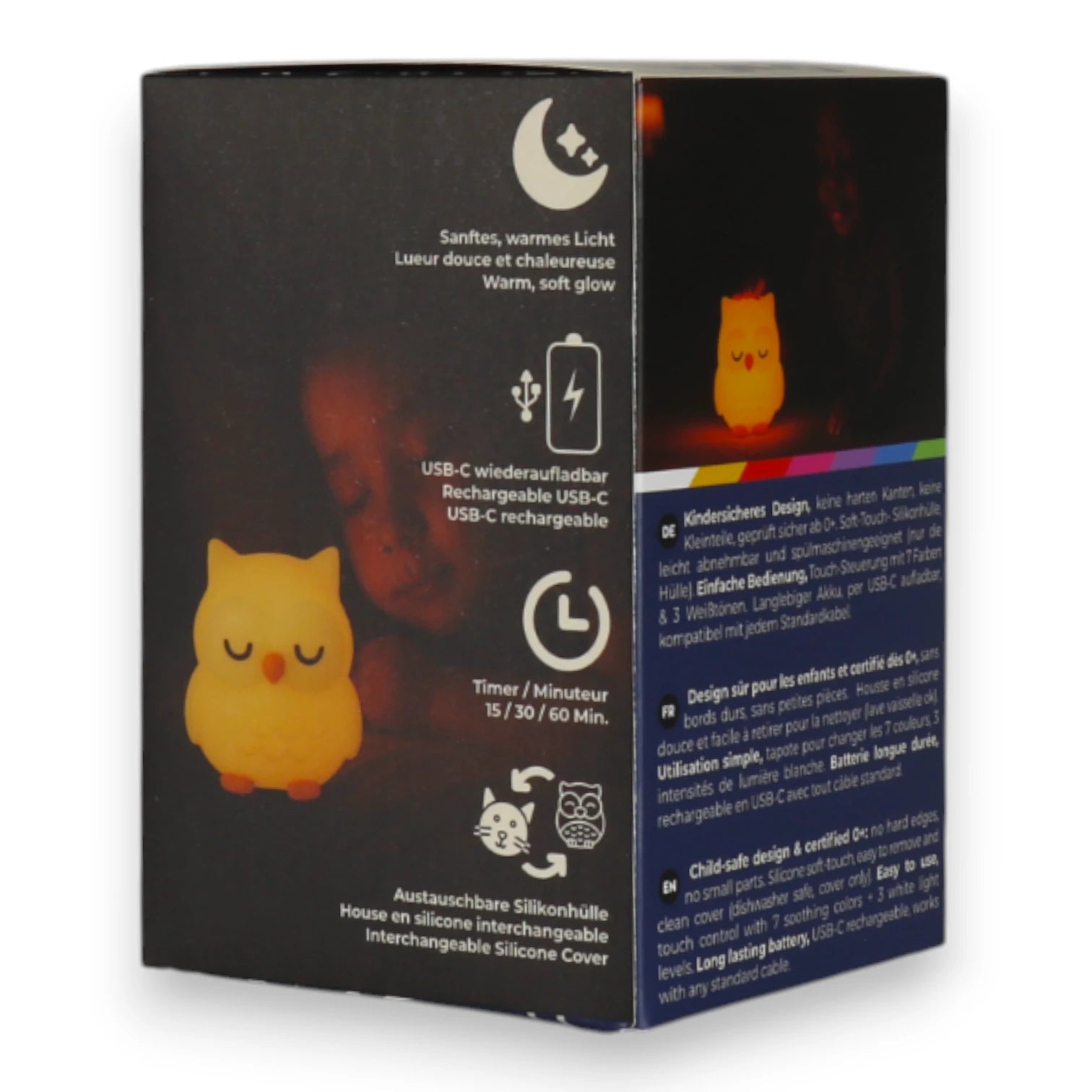 Owlin Silicone Night Light