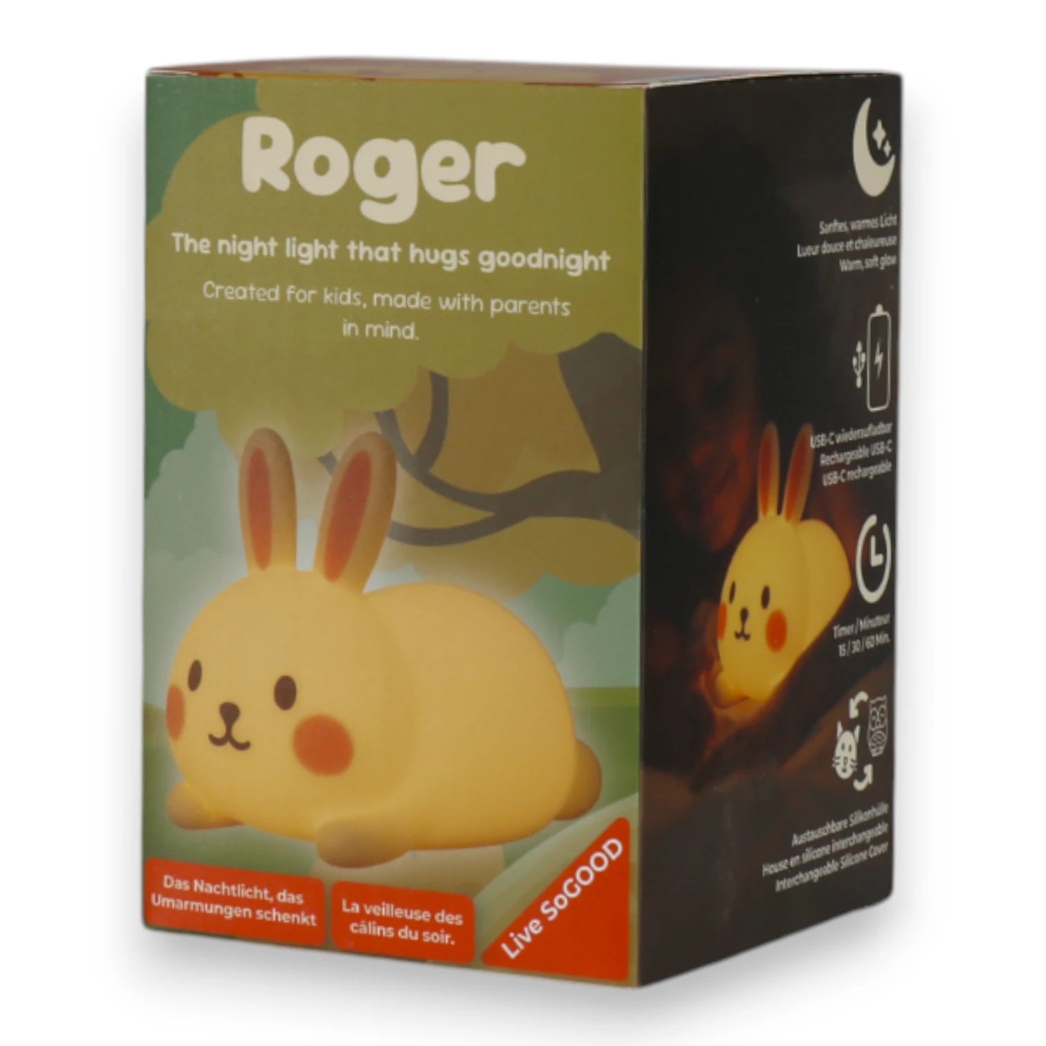 Roger Silicone Night Light